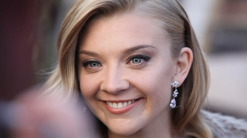 Actor Natalie Dormer (guest presenter) at the Iftas. Photograph:  Stephen Collins/Collins Photos