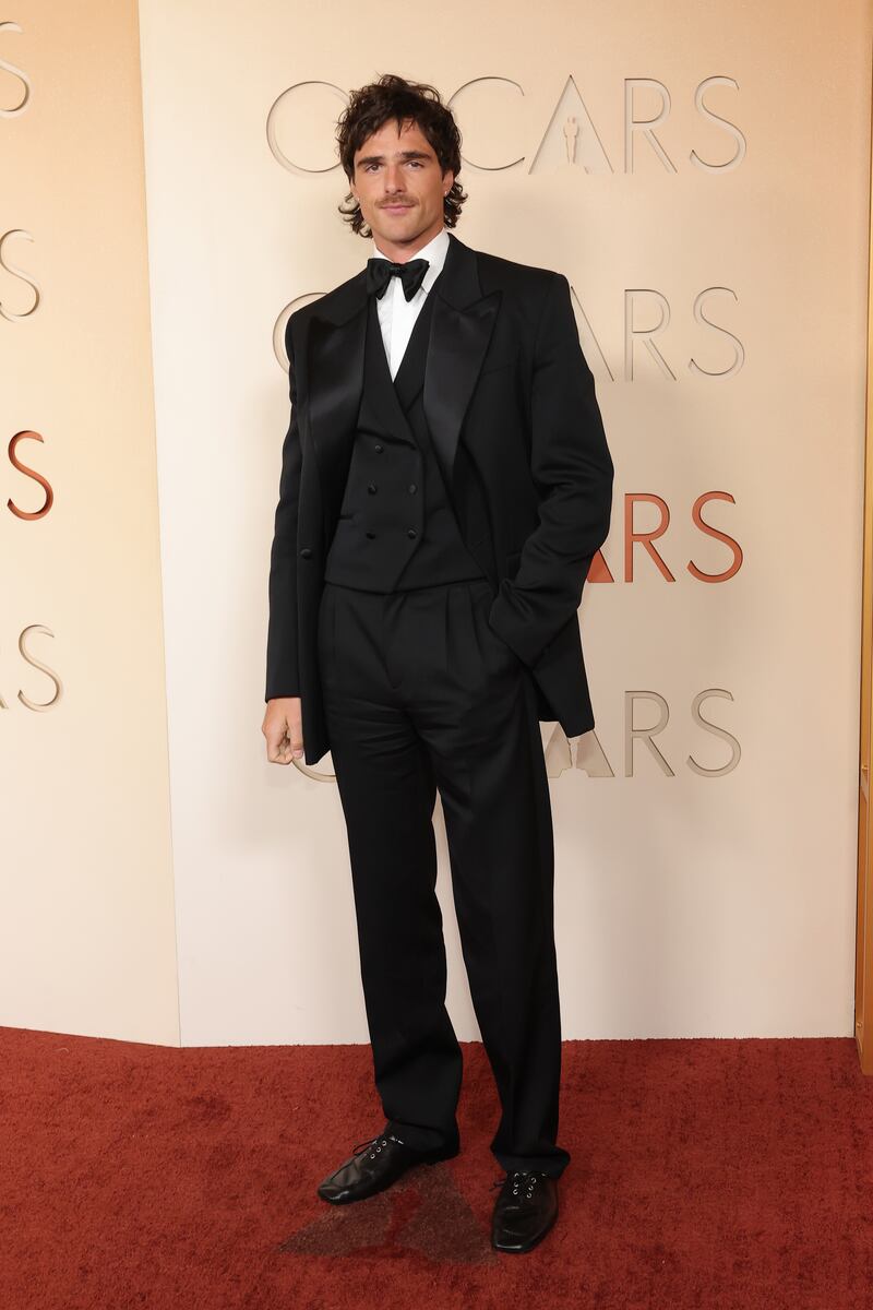 Jacob Elordi, who starred in Frankenstein and Wuthering Heights. Photograph: Mike Coppola
/Getty Images