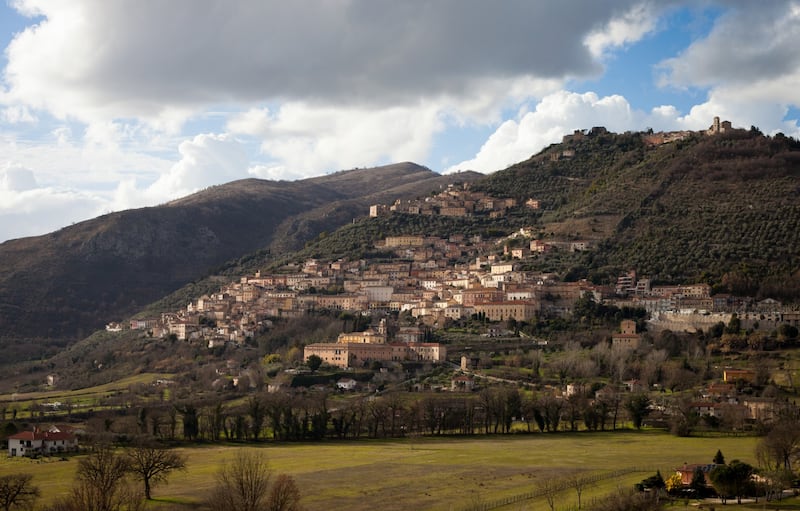 Life in Valle di Comino, Italy, features good food, pleasant weather and rich culture, but making money is challenging. Photograph: John Twohig