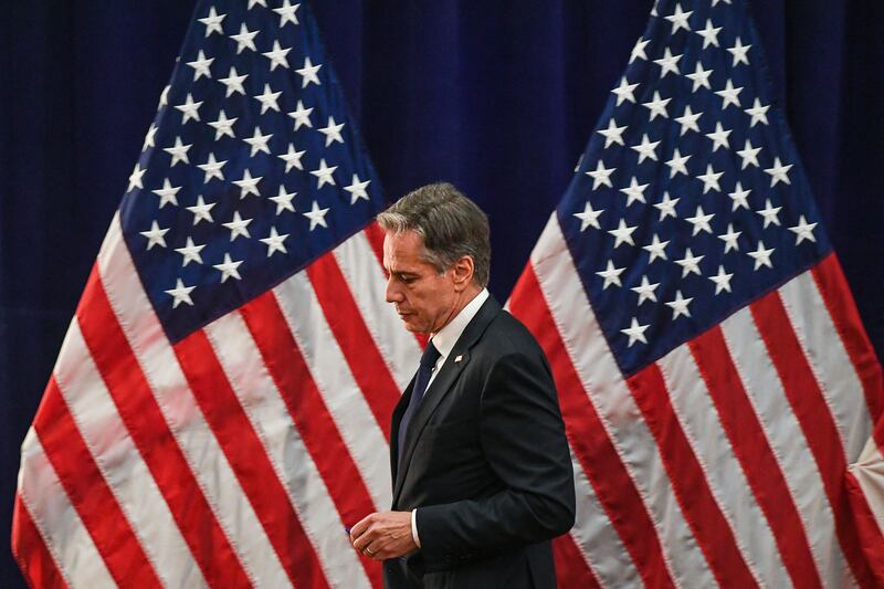 US Secretary of State Anthony Blinken will visit Beijing this weekend. Photograph: Tang Chhin Sothy/Getty Images