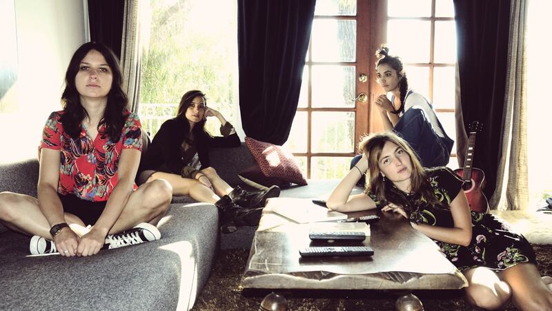 Warpaint: recording their third record early this year