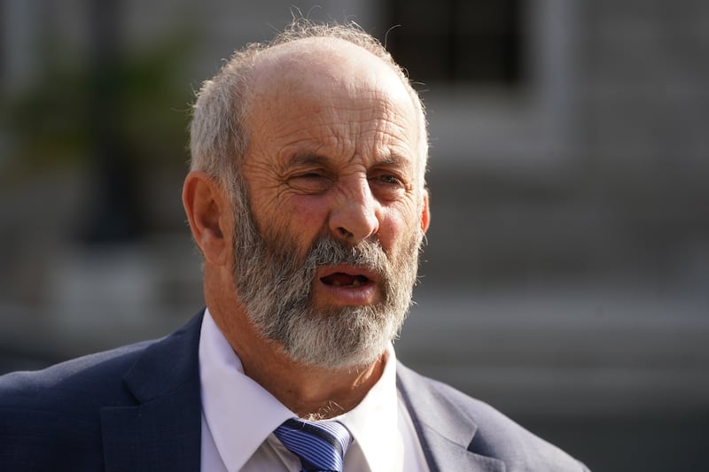 Danny Healy-Rae: life is a quarry. Photograph: Brian Lawless/PA Wire