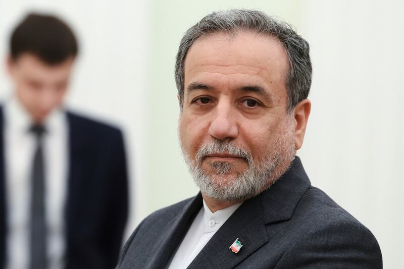 Iranian foreign minister Abbas Araghchi. Photograph: Sputnik via AP