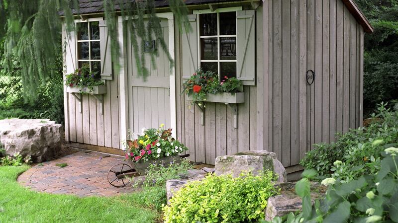 Sheds can be repaired. Photograph: Getty