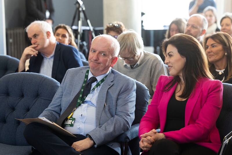 Former HSE chief executive Bernard Gloster and Minister for Health Jennifer Carroll MacNeill enjoyed a productive relationship. Photograph: Sam Boal/Collins  
