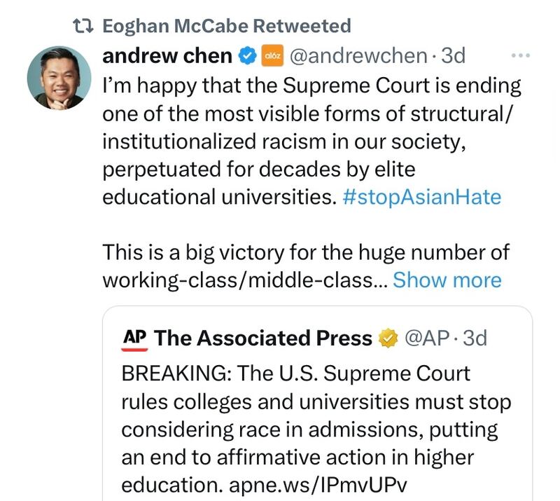 Eoghan McCabe retweet