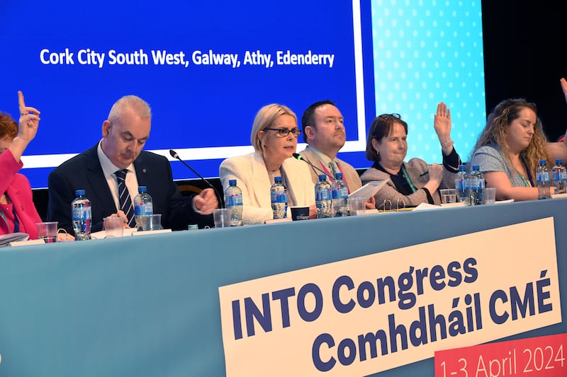 John Boyle, INTO general secretary: 'Four times the salary after 10 years’ service is not going to get you a house at the national average; it wouldn’t even get you half a house in Dublin.' Photograph: Moya Nolan