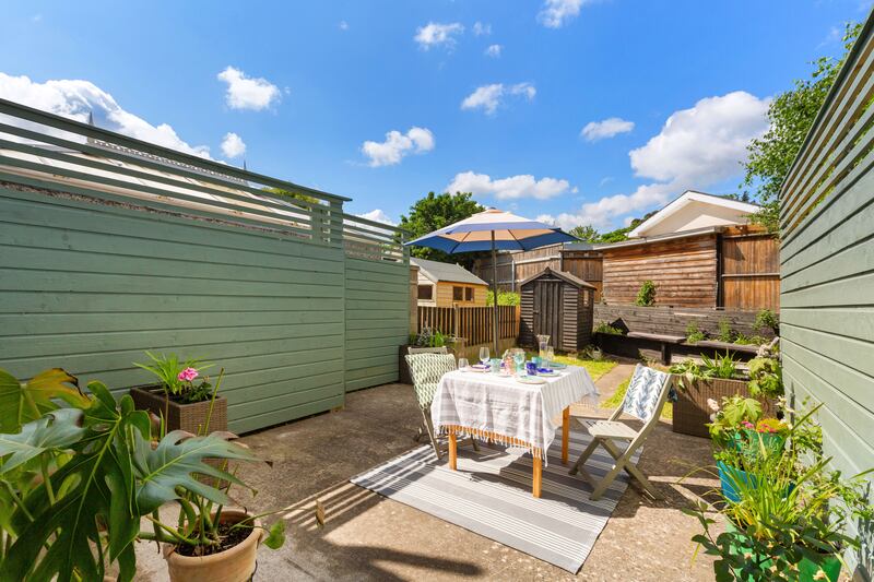 Back garden