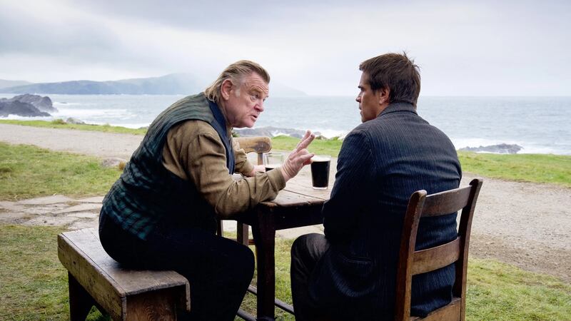Colin Farrell and Brendan Gleeson in The Banshees of Inisherin