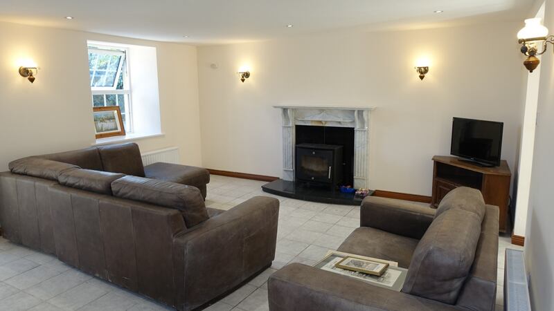 The interior of the former Aughavogue School House in Killybegs, Co Donegal