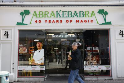 Number 4 is home to Abrakebabra. It and number 5 were bought last year by Brian McKiernan. Photographs: Nick Bradshaw