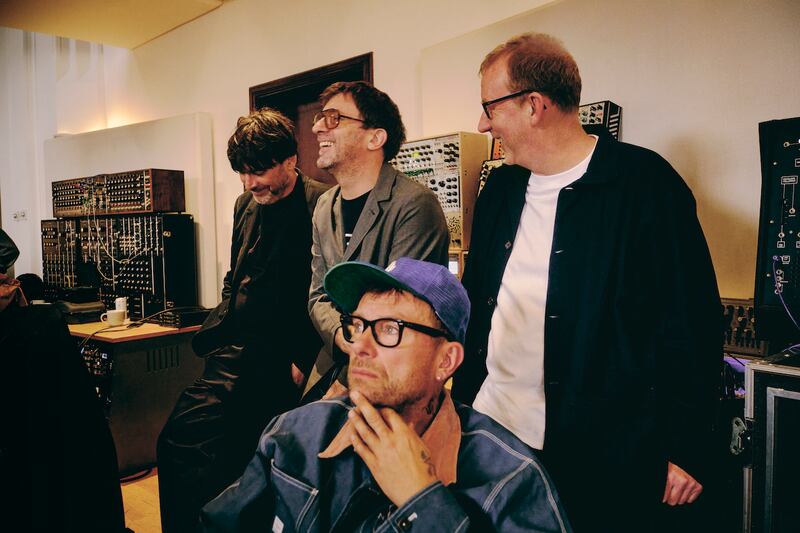 Blur. Photograph: Reuben Bastienne-Lewis