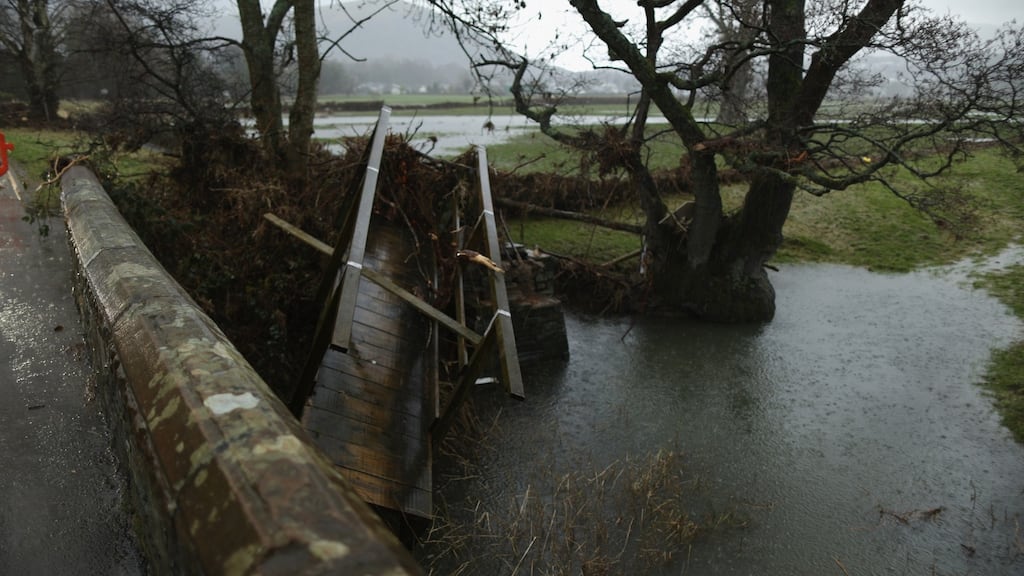The SMS system for Wicklow will provide details of weather-related or other events which may cause disruption, such as emergency roadworks, problems with local water supplies and notices regarding the quality of bathing water. File photograph: Christopher Furlong/Getty Images