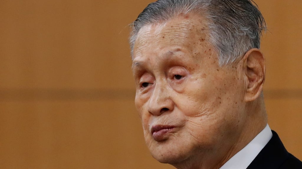 Tokyo 2020 president Yoshiro Mori has resigned over sexist comments he made. Photograph: KIM KYUNG-HOON/POOL/AFP via Getty Images