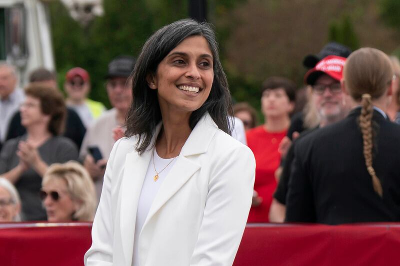 Usha Vance will be part of a US delegation to Greenland on Thursday. Photograph: Allison Joyce/AP