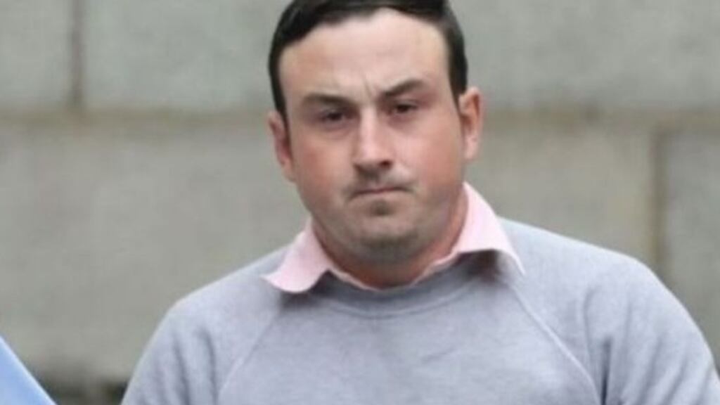 A file image of Aaron Brady who was last year found guilty of the murder of Detective Garda Adrian Donohoe in 2013 in Co Louth. Photograph: Collins.