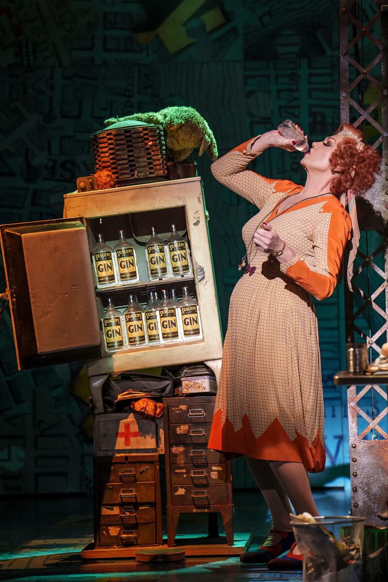 Craig Revel Horwood as Miss Hannigan in Annie. Photograph: Paul Coltas