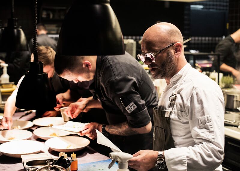 Nine stunning courses showcase local ingredients including truffles, artichokes and lots of fresh seafood at Cap Aureo. Photograph: Mario Kucera