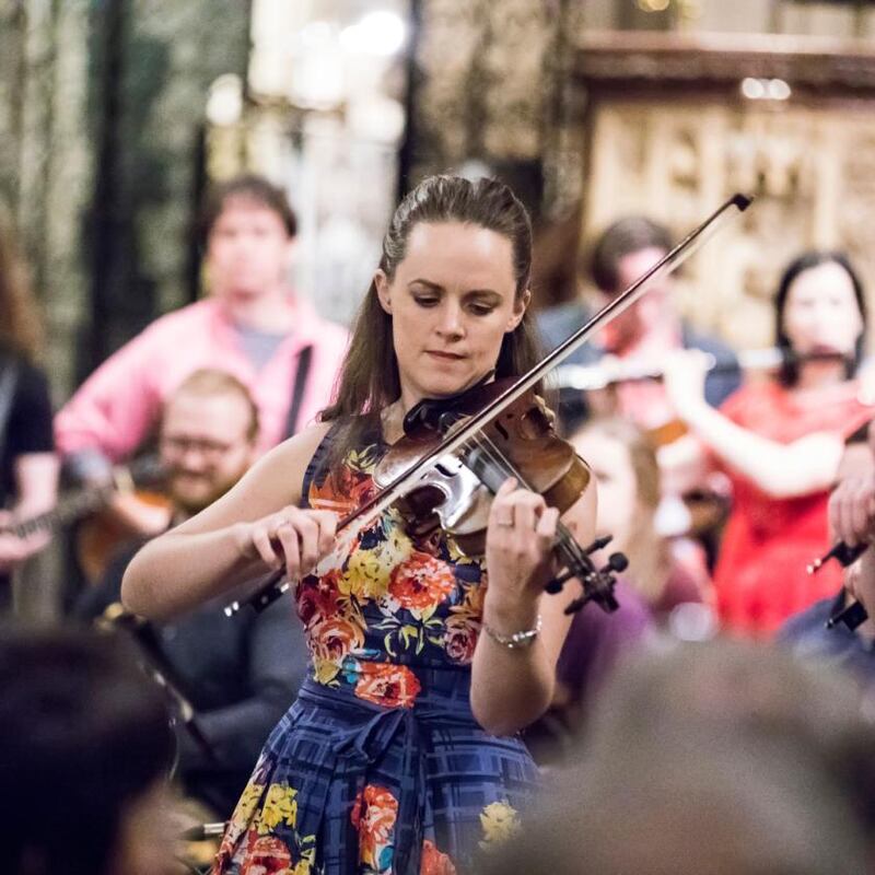 Musicians from the Irish Memory Orchestra