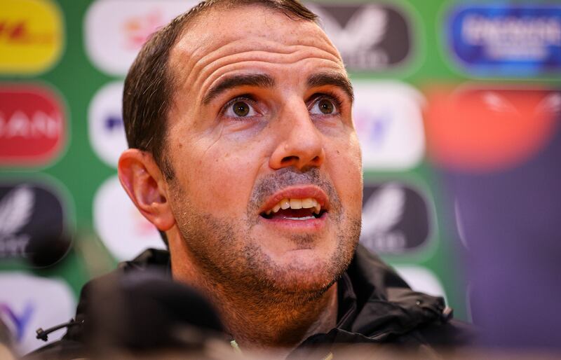 Ireland assistant coach John O’Shea. Photograph: Ryan Byrne/Inpho