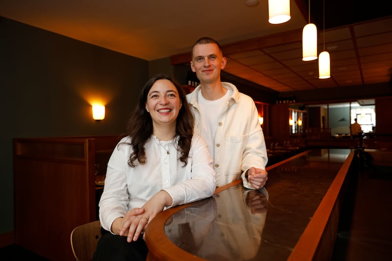 Comet with Kevin O'Donnell and Laura Chabal already cooks at Michelin level. Photograph: Nick Bradshaw