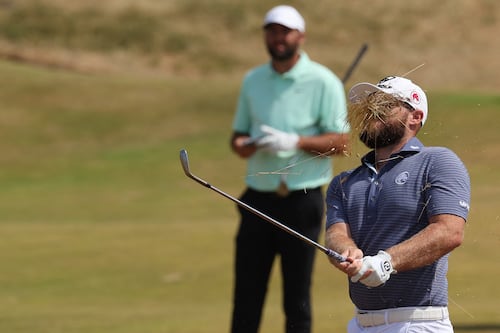 Tyrrell Hatton won over the Open crowd with Liverpool FC bag – then laid down early marker