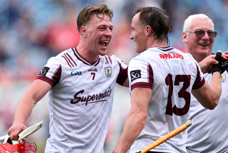 Ronan Glennon and Conor Whelan were among Galway's impressive performers in the semi-final win over Cork two weeks ago. Photograph: Ryan Byrne/Inpho
