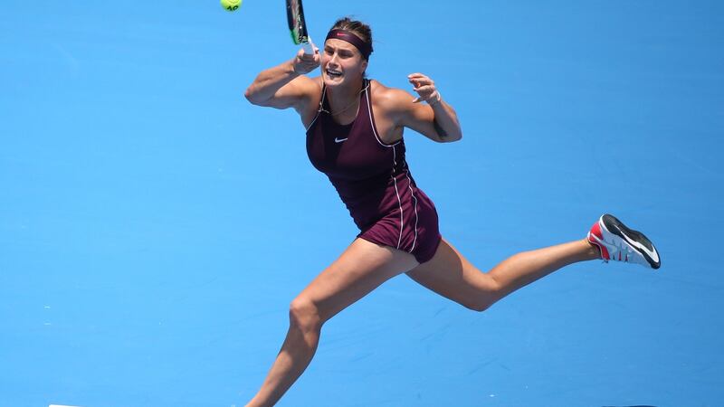 Belarussian Aryna Sabalenka has surged up the WTA ranking with her first two titles and arrives in Melbourne fresh from winning another tournament in Shenzhen. Photograph: David Moir/AFP/Getty Images