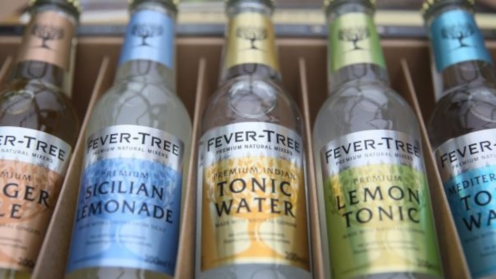 Shares fell 20% at Fevertree after the revenue warning. Photograph: Neil Hall/Reuters