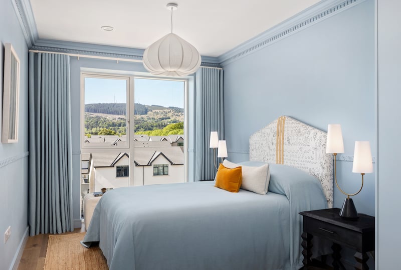 Main bedroom in two-bed apartment