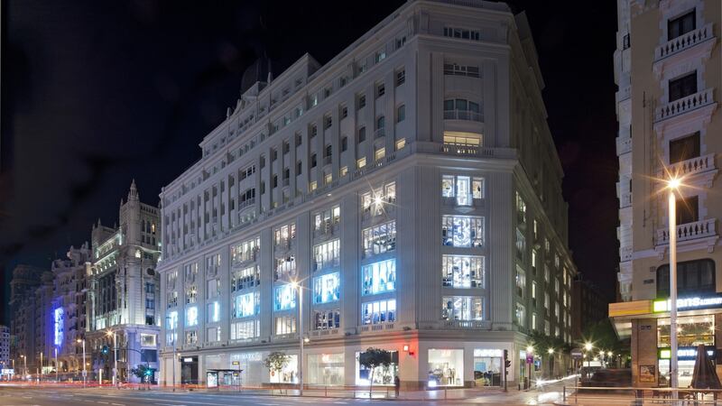 Primark’s latest opening just outside Milan, Italy’s fashion capital, the latest in the company’s  301 stores in Europe. Pictured above is the Primark store in Madrid, Spain.