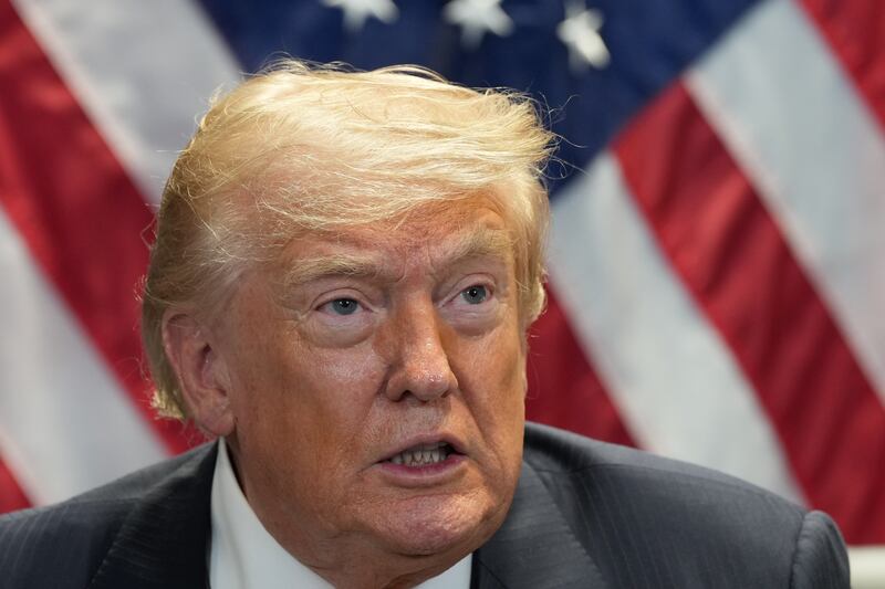 US president Donald Trump. Photograph: Alex Brandon/AP