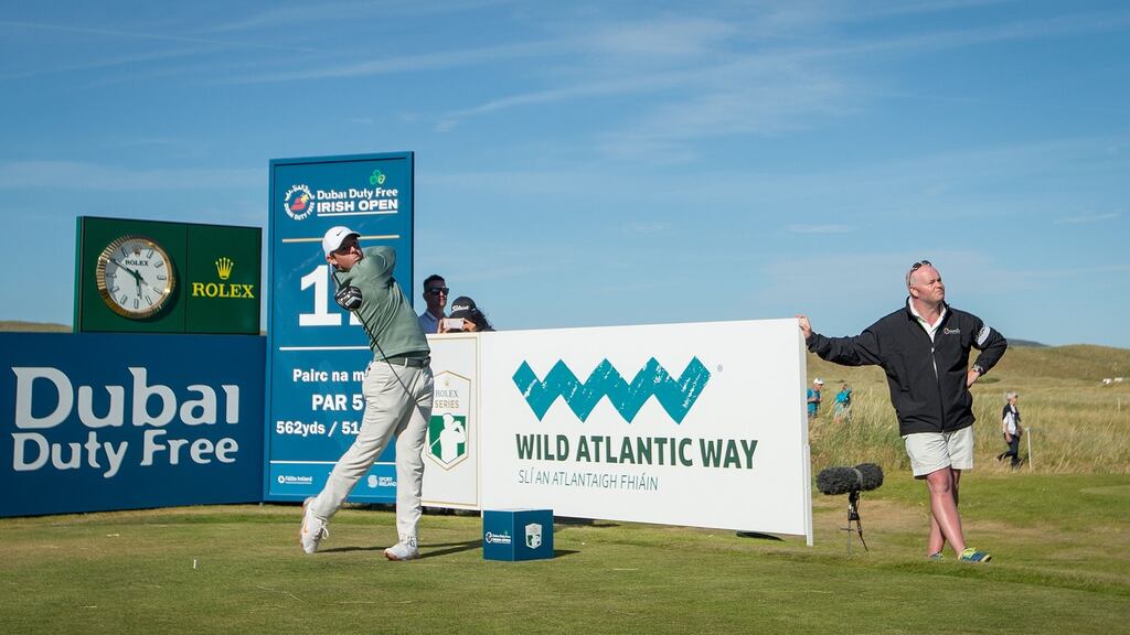 Rory McIlroy, pictured during the 2018 Irish Open, won’t take part in this year’s event. Photograph: Oisin Keniry/Inpho