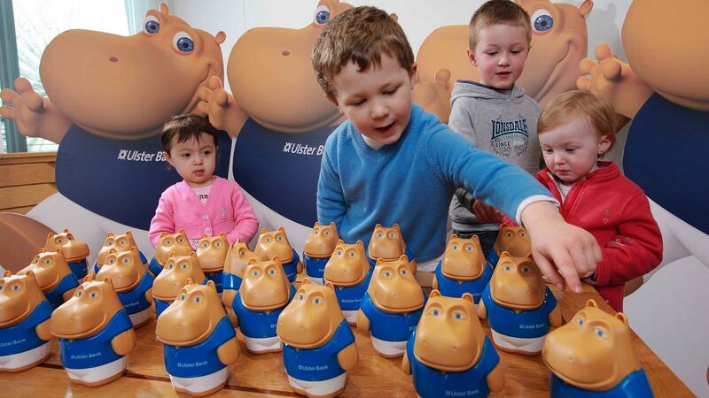 Henri Hippo money boxes were launched in 1980.