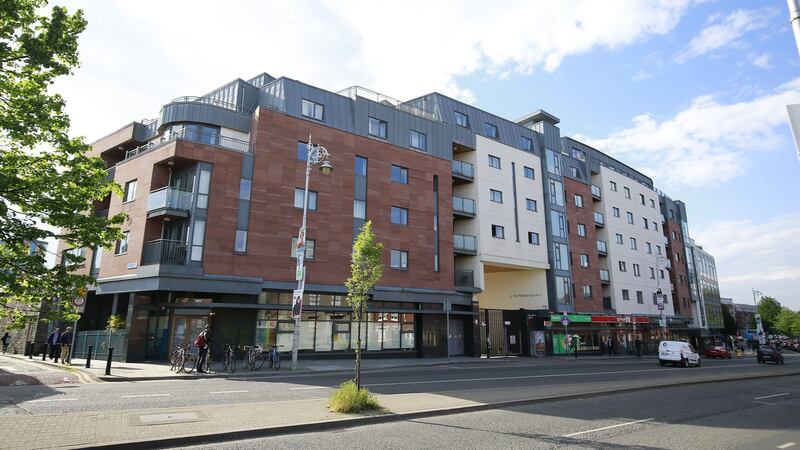 Serious balcony and fire safety defects have been identified at Cathedral Court in Dublin 8. Photograph: Nick Bradshaw/The Irish Times.