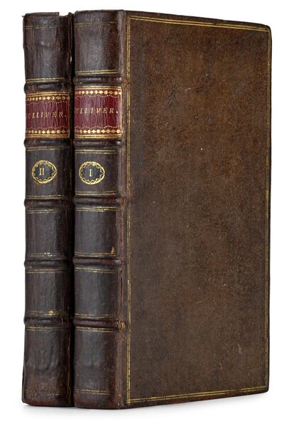 A 1726 first edition of Gulliver’s Travels by Jonathan Swift $80,000-$120,000 (€65,400-€98,160)