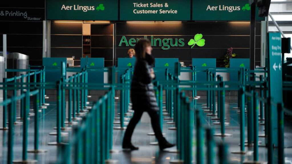 IAG has  promised the commission it will enter into agreements with IAG’s long-haul rivals to maintain route link-ups with Aer Lingus’s network. Photograph: Aidan Crawley/Bloomberg
