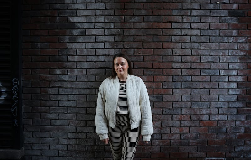 Stacey Boyd: 'It’s like you’re in prison. You have to sign in, sign out.' Photograph: Bryan O’Brien