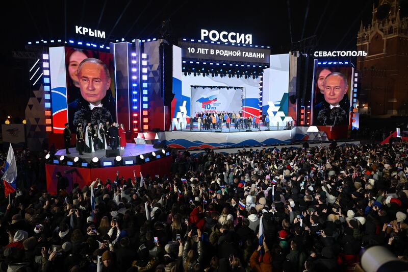 Russian president Vladimir Putin is not an exception among world leaders in flouting the UN Charter. Photograph: Natalia Kolesnikova/Getty Images