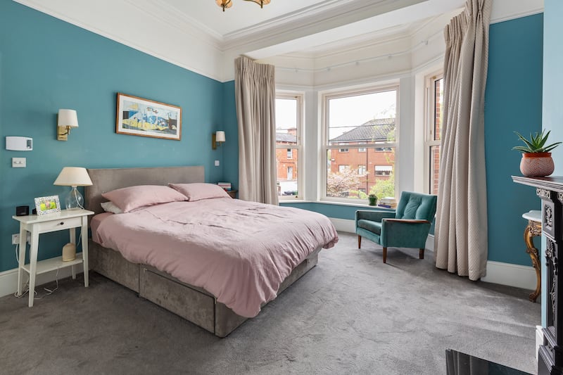 Main bedroom. Photograph: Keith Owens