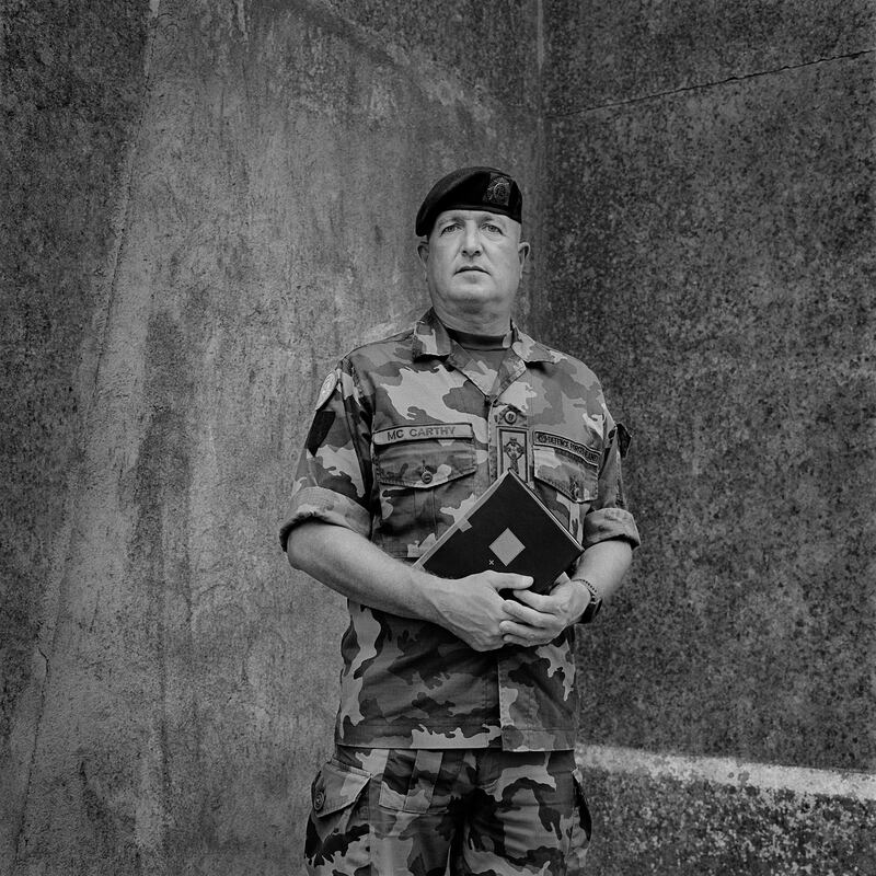 Battalion Chaplin Rev Fr Dan McCarthy