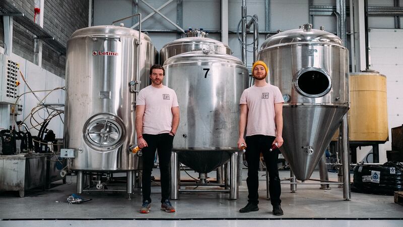 All About Kombucha founders    Emmett Kerrigan and Keith Loftus.