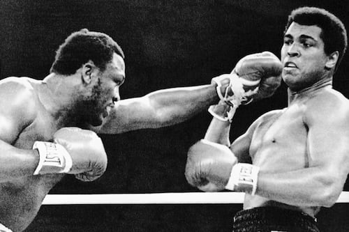 I rewatched the Thrilla in Manila with Muhammad Ali. He still winced at the blows years later