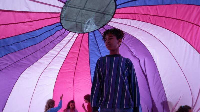 Justice Smith in I Saw the TV Glow. Photograph: Park Circus/Pink Opaque LLC