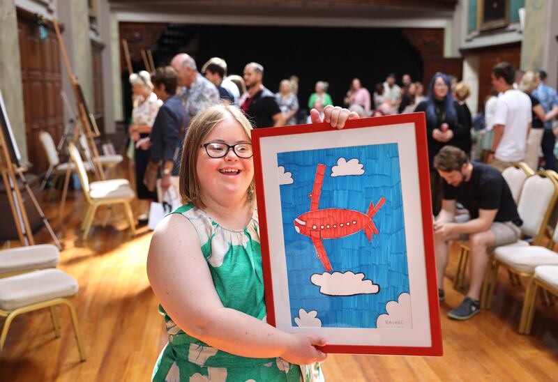 Artist Rachel Connell from Castlepollard, Co Westmeath. Photograph: Dara Mac Dónaill