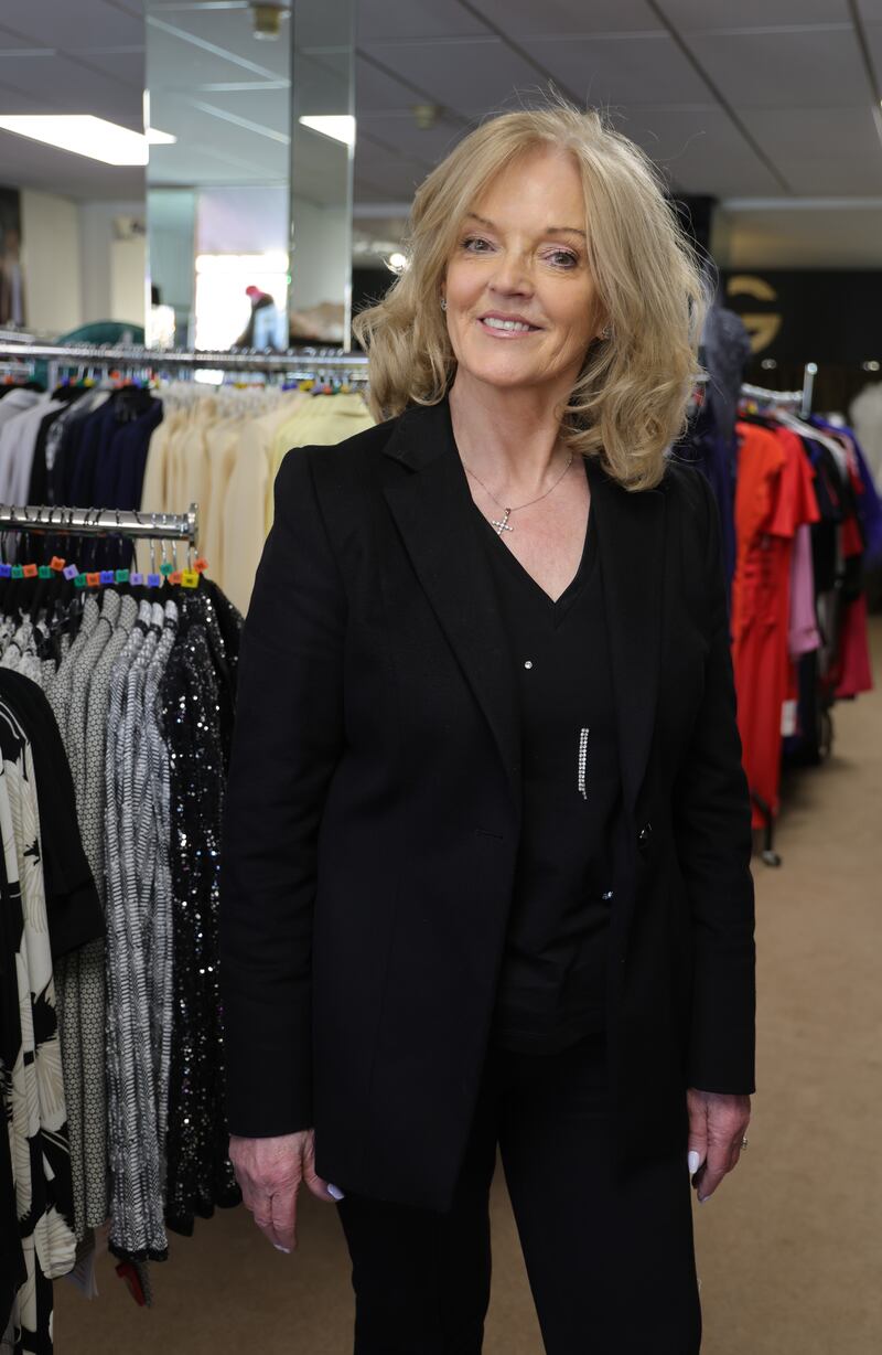 Marian Gale in her Donnybrook occasion wear boutique: Use of weight-loss drugs 'is a bit like Botox', she says. Photograph: Bryan O’Brien