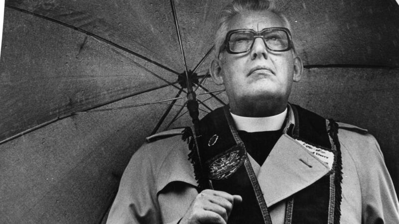 The late DUP leader  Ian Paisley: said he had urged SDLP leader John Hume to start talking with other political leaders. Photograph: Matt Kavanagh/The Irish Times