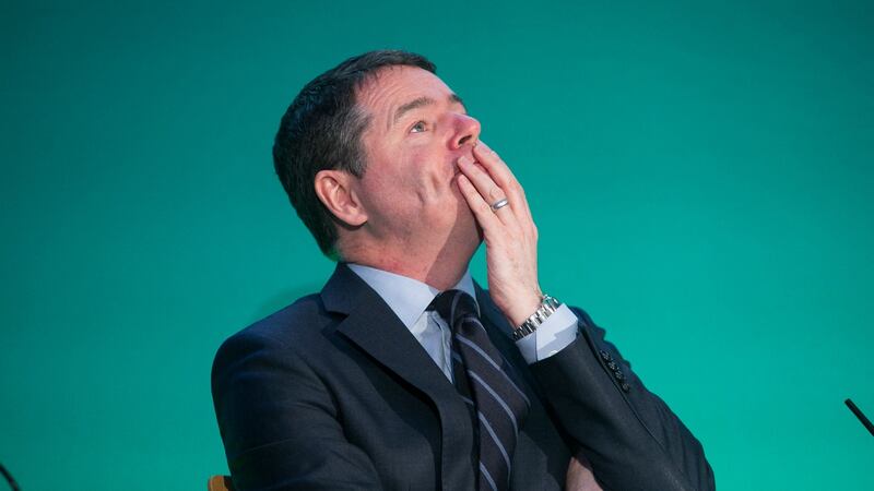 In a way, Paschal Donohoe's purgatory was an example of the system working. Photograph: Gareth Chaney/Collins