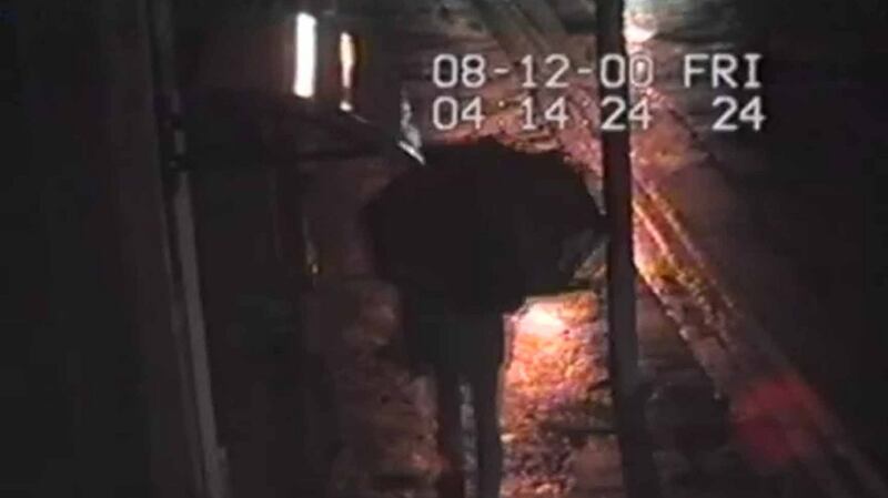 CCTV images of Trevor Deely, who went missing on December 8th, 2000.
