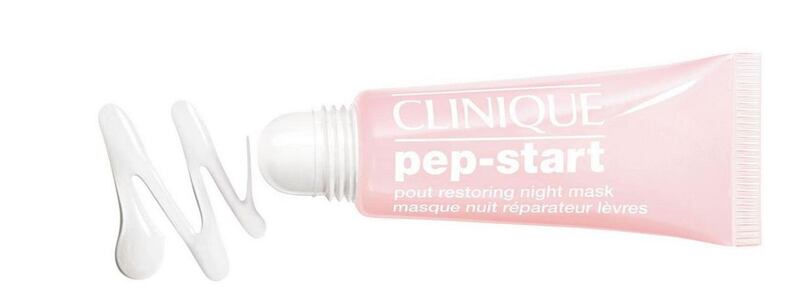 Clinique Pep-Start Pout Restoring Night Mask (€18 at Brown Thomas)
